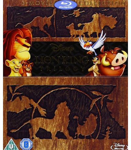 WALT DISNEY PICTURES The Lion King Trilogy - Triple Pack [Blu-ray] [Region Free]